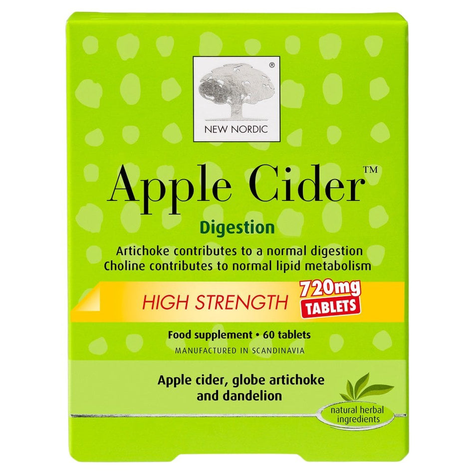 New Nordic Apple Cider High Strength 60 tablets