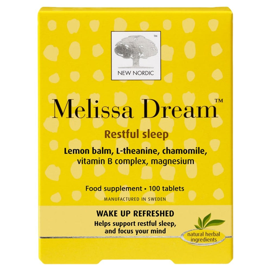 New Nordic Melissa dream 100 Tablets