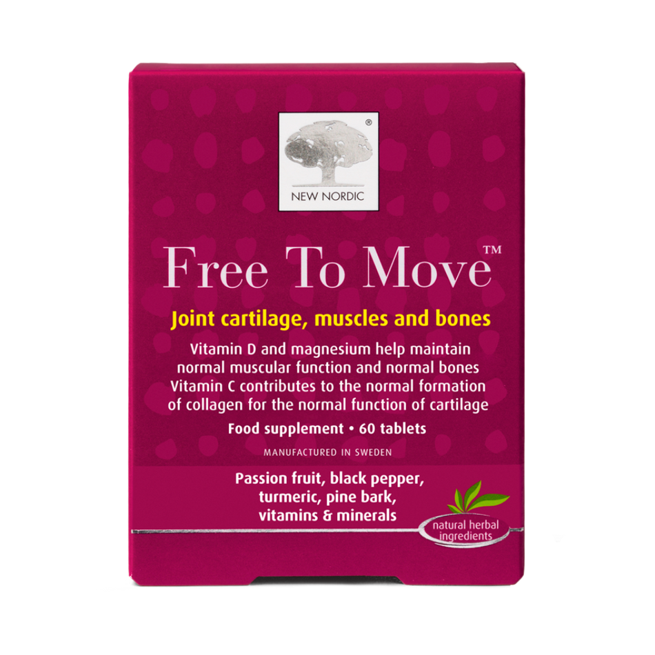 New Nordic Free to Move 60 Tablets