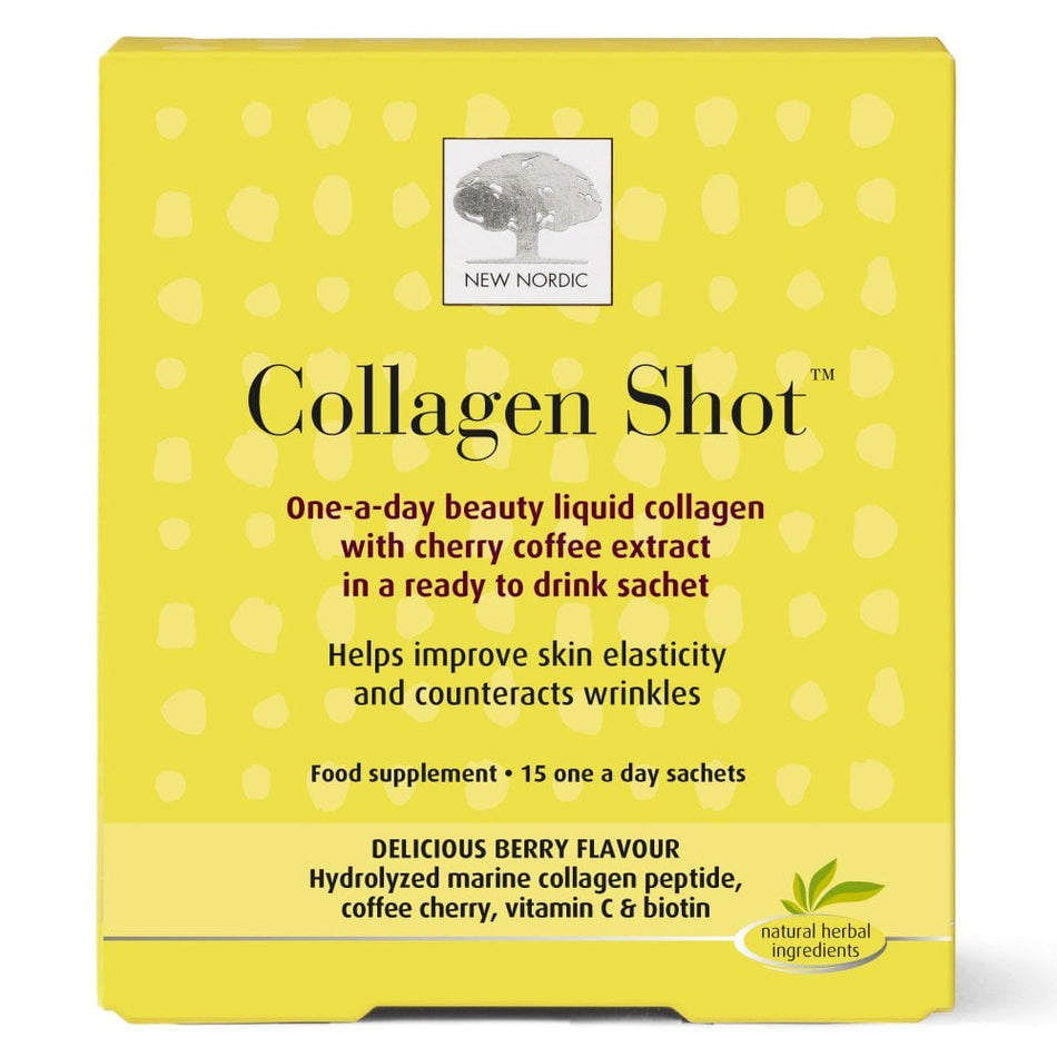 New Nordic Collagen Shot 15 one a day Sachets