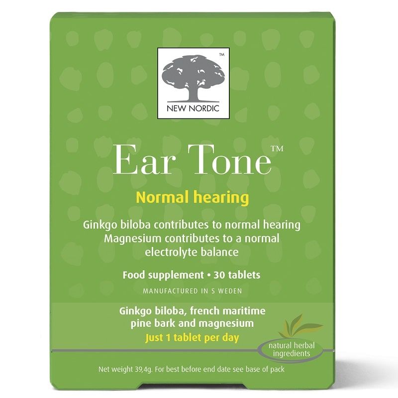 New Nordic Ear Tone 30 Tablets