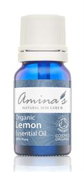 Amina's Natural Skincare - Organic Lemon Essential Oil