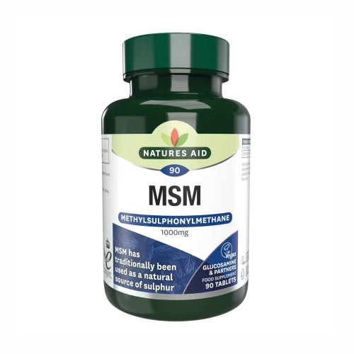 Natures Aid MSM 1000mg 90 Tablets
