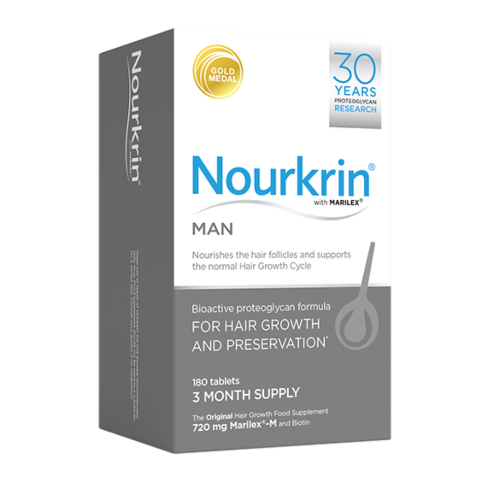 Nourkrin Man 180 Tablets (3 month Supply)