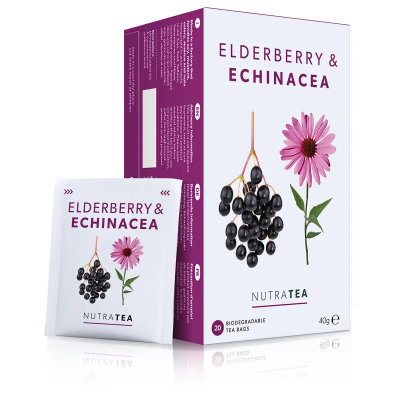 Nutra Elderberry & Echinacea Tea - 20 Sachet