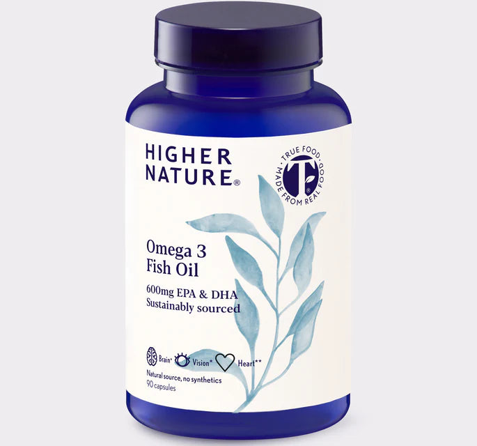 Higher Nature Omega 3 Fish Oil 90 Caps