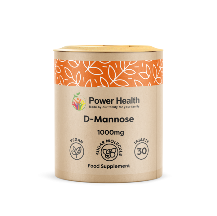 Power Health D-Mannose 1000mg 30 Tabs