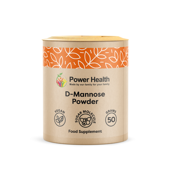 Power Health D-Mannose Powder 50 Grams