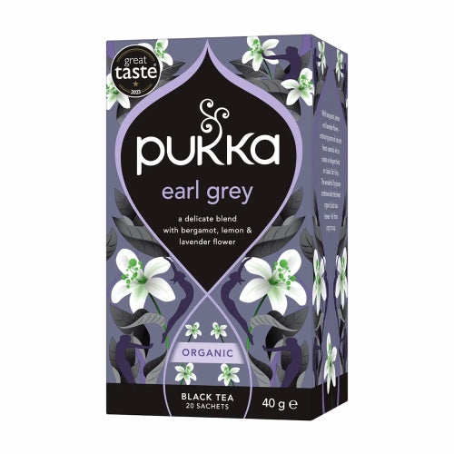 Pukka Organic Earl Gray 20 Tea Bags