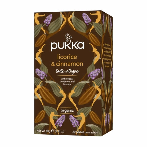 Pukka Organic Licorice Cinnamon 20 Tea Bags