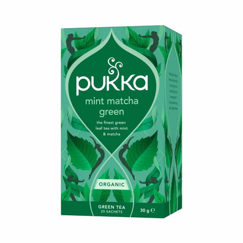 Pukka Organic Mint Matcha Green 20 Tea Bags