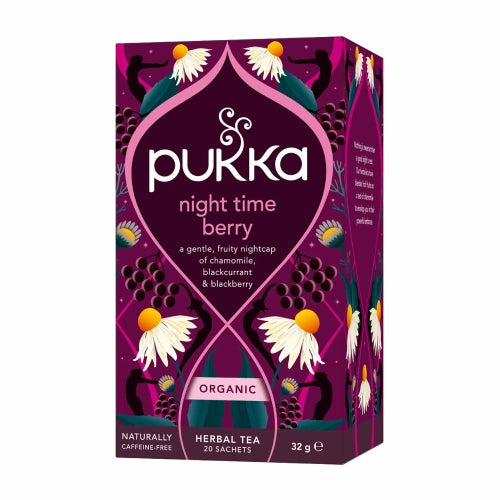 Pukka Organic Night Time Berry 20 Tea Bags