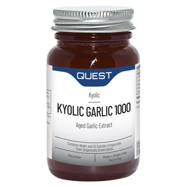 Quest Kyolic Garlic 1000mg Extract 60 Tablets