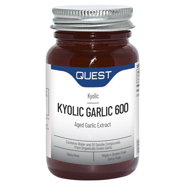 Quest Kyolic Garlic 600mg Extract 60 Tablets