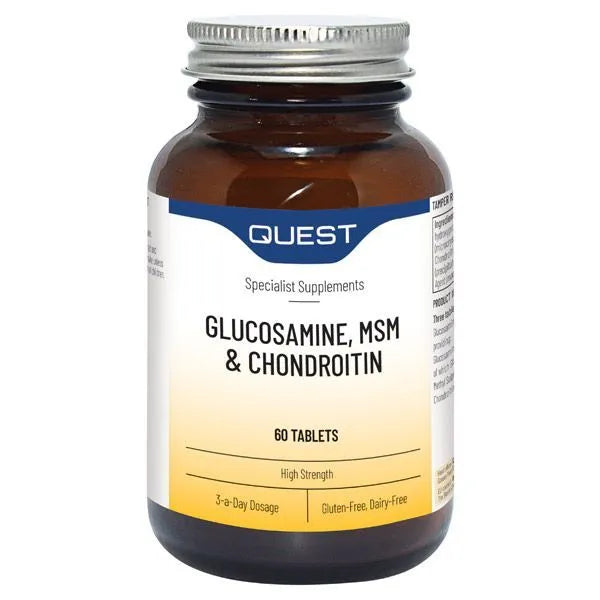 Quest Glucosamine, MSM & Chondroitin 60 Tablets