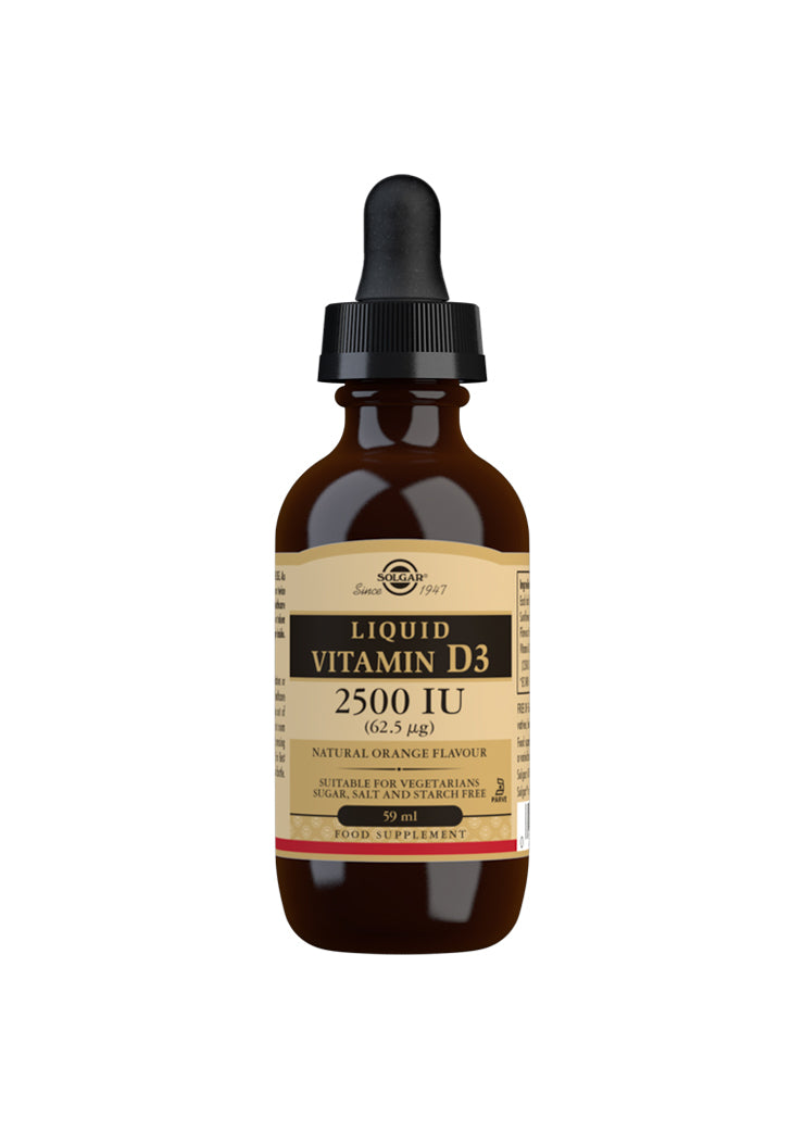 Solgar Vitamin D3 2500IU 59ml Liquid