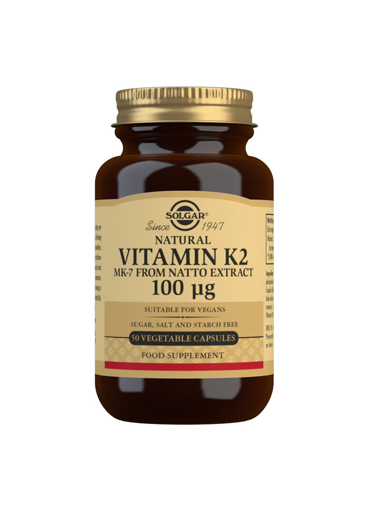 Solgar Vitamin K2 100 g Vegetable 50 Capsules
