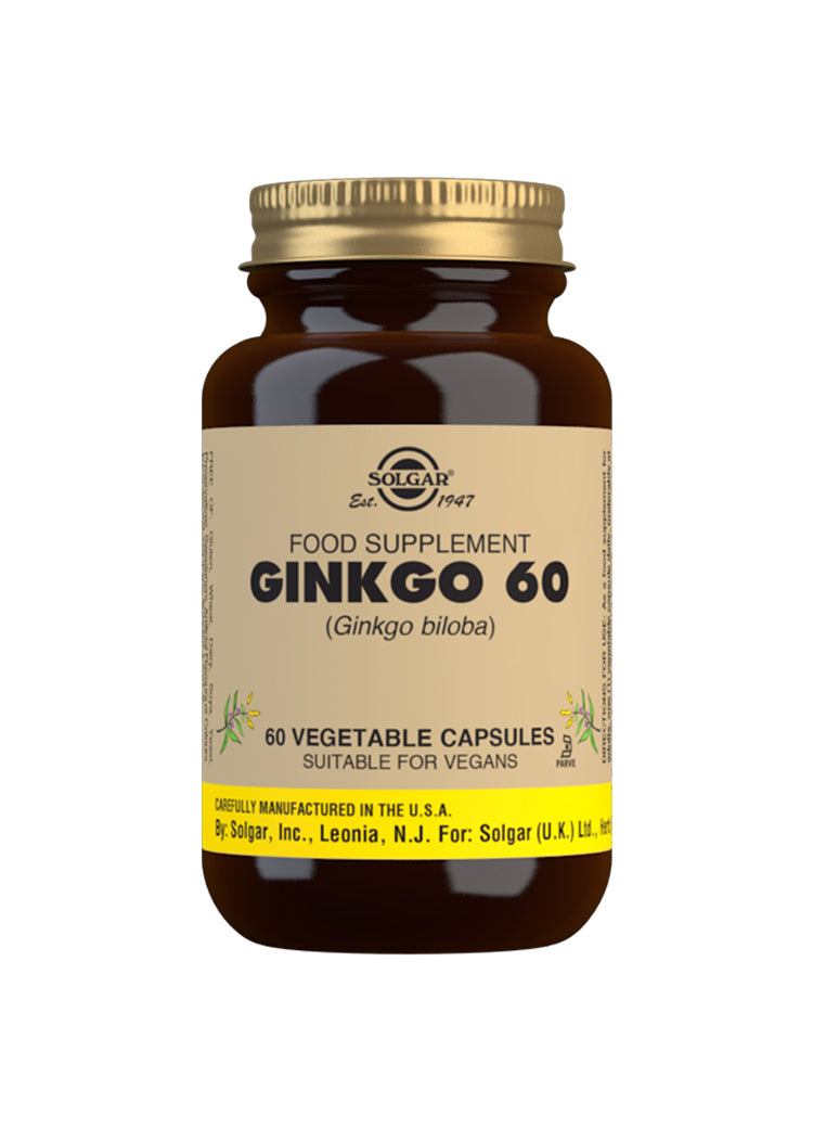 Solgar Ginko 60 Vegetable Capsules