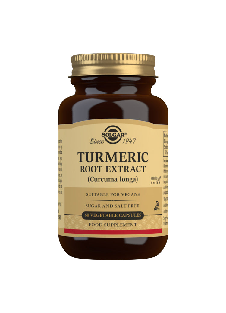 Solgar Turmeric Root Extract 60 Vegetable Capsules