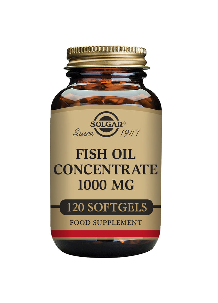Solgar Fish Oil Concentrate 1000mg 120 Softgels