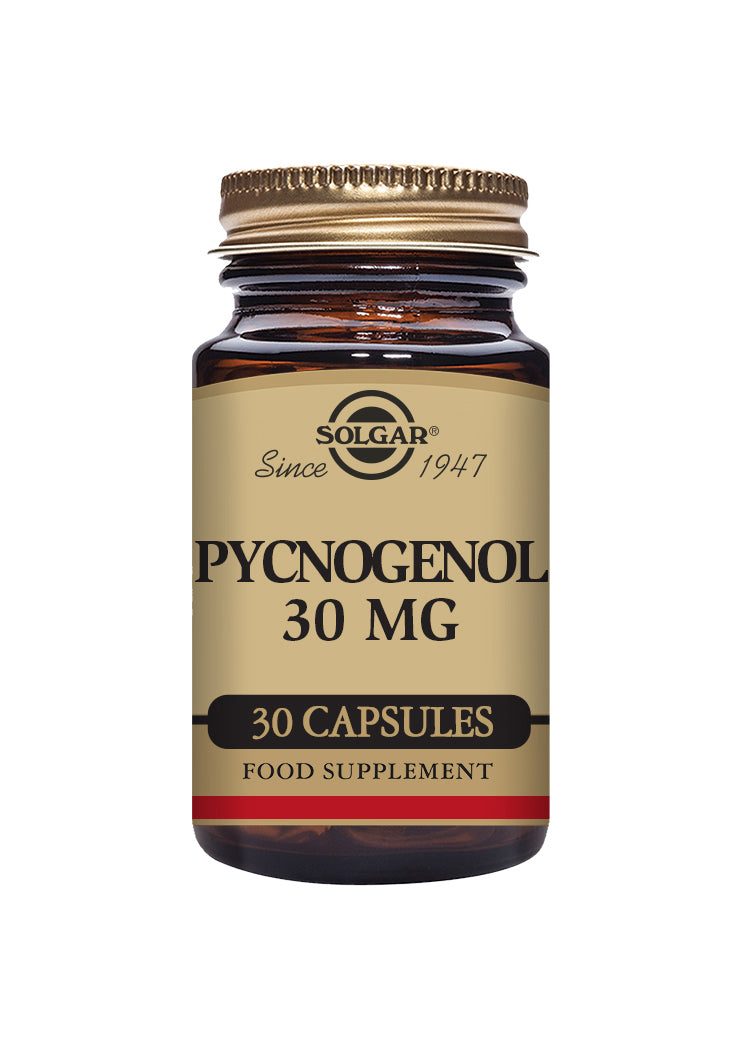 Solgar Pycnogenol 30 mg 30 Vegetable Capsules