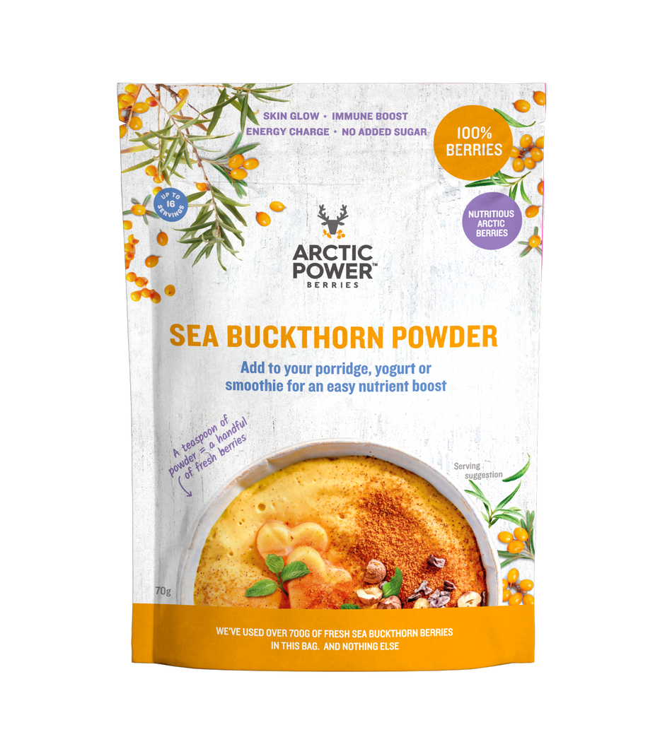 Arctic Power Berries Sea Buckthorn Powder 70g
