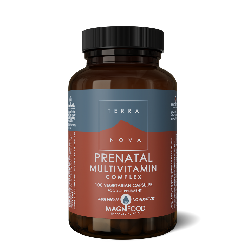 Terranova Prenatal Multivitamin Complex 100 Vegetarian Capsules