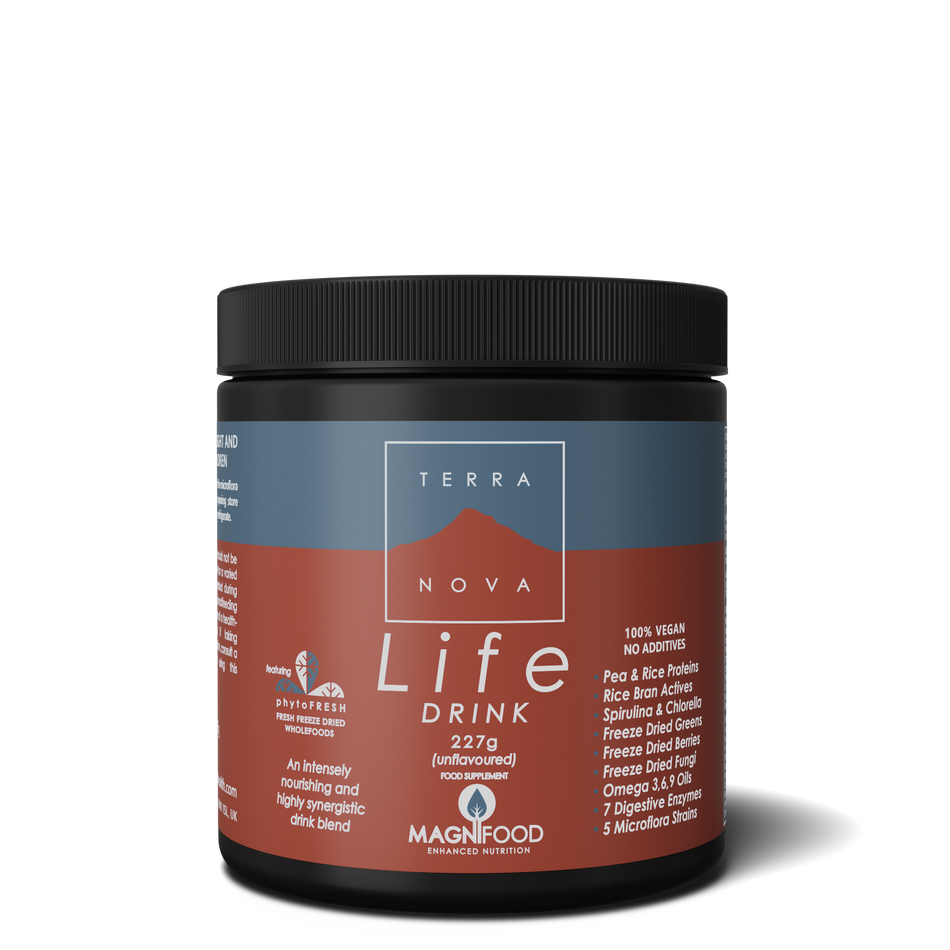 Terra Nova Life Drink 227g Intensely Nourishing & Highly Synergistic Drink Blend