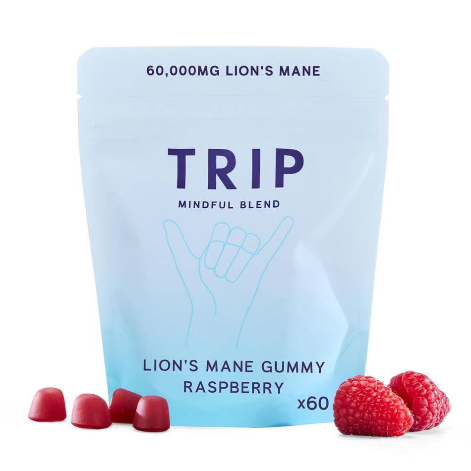 Trip Drink Ltd - Raspberry Lions Mane Gummies