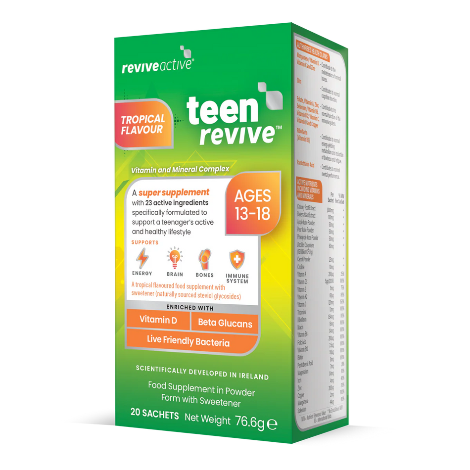 Revive Active Teen Tropical Flavour 20 Sachets