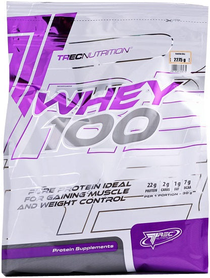 Trec Nutrition - Whey 100 (Bag), Vanilla - 2275g