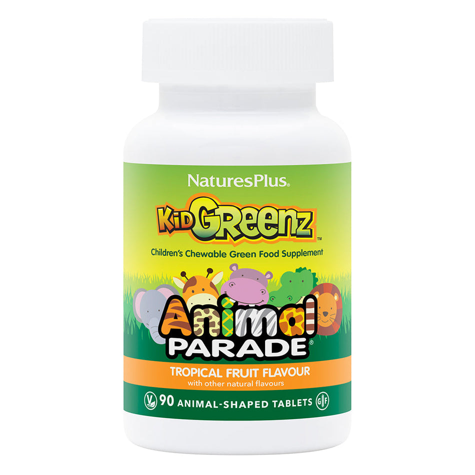 Natures Plus Animal Parade Kidgreenz Chewables 90 Tablets