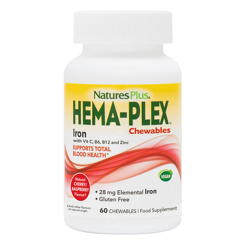 Natures Plus Hema-Plex 60 Chewable Tablets