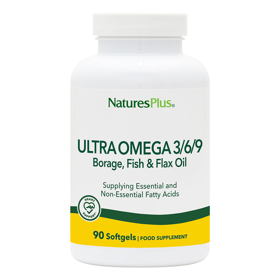 Natures Plus Ultra Omega 3.6.9 1200mg 90 Softgels
