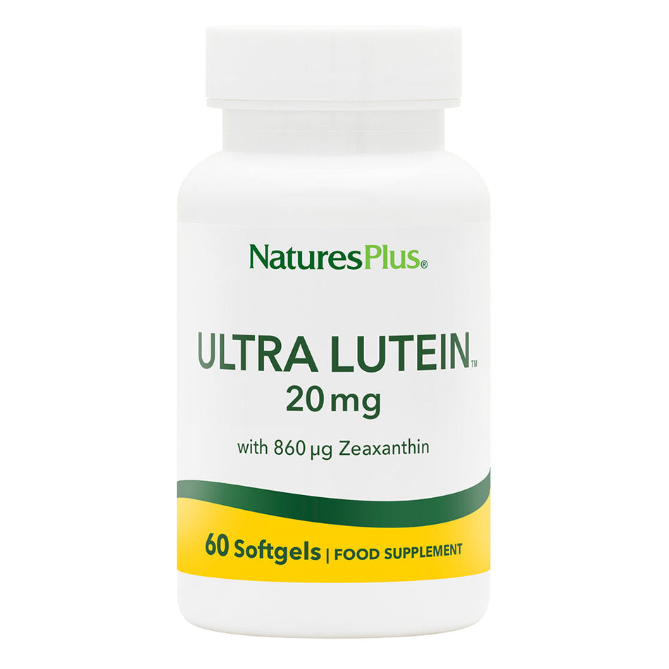 Natures plus Ultra Lutein 20mg 60 Softgels