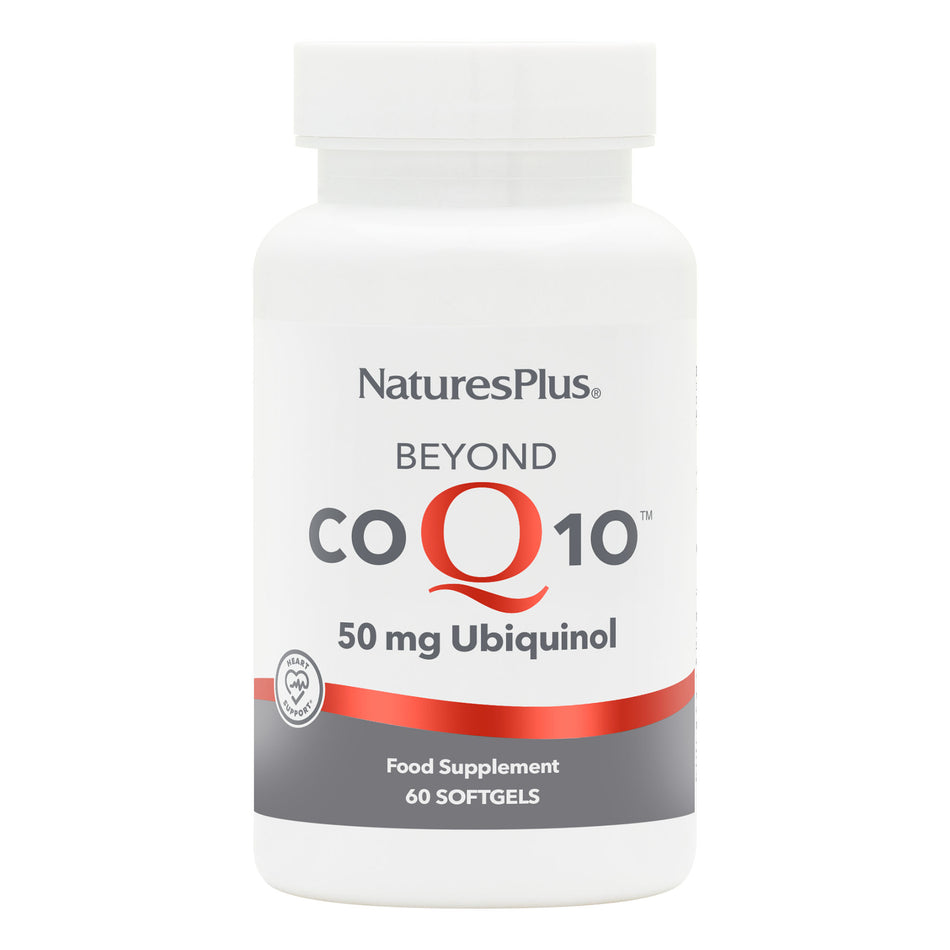 Natures Plus Beyond CoQ10 50 mg Ubiquinol 60 Softgels