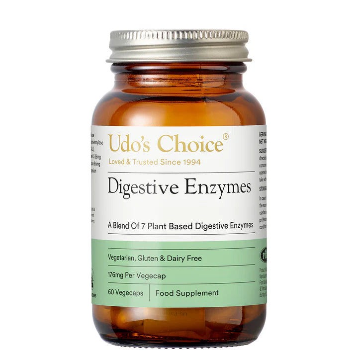 Udo's Choice Digestive Enzymess Blend 60 Veg Capsules