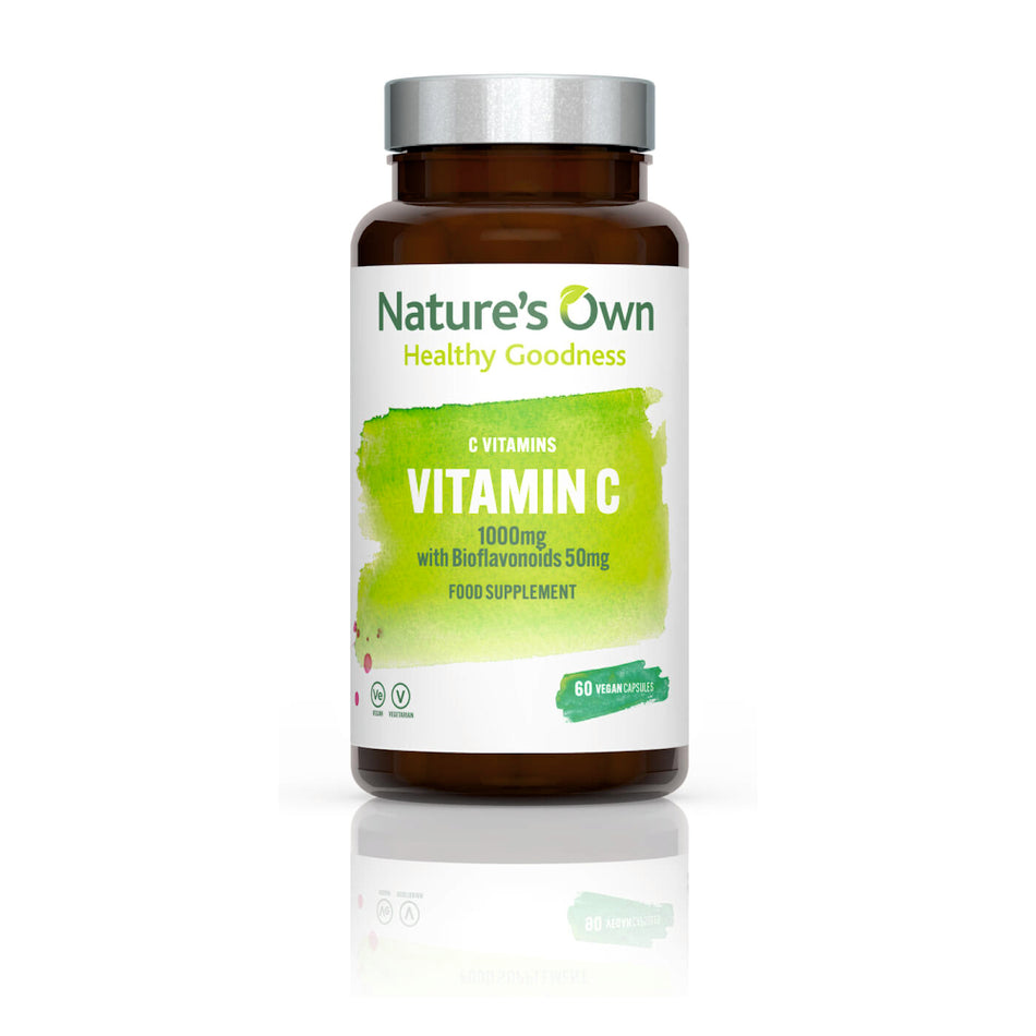 Nature's Own Vitamin C 1000mg with Bioflavonoids 50mg - 60 Tabs