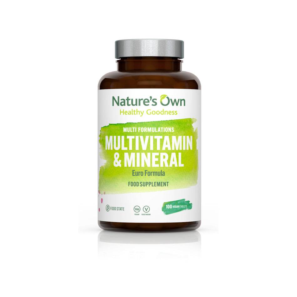 Nature's Own Multivitamin and Mineral Euro Formual 100 Tabs