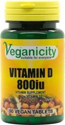 Veganicity - Vitamin D 800