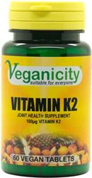 Veganicity - Vitamin K2 (MK-7) 100ug