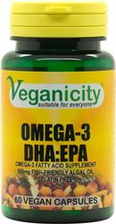 Veganicity - Omega-3 DHA:EPA
