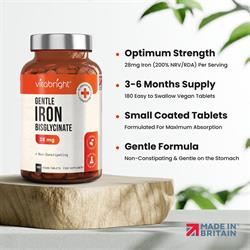 Vitabright - Iron Bisglycinate - 28mg