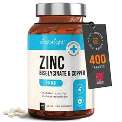 Vitabright - Zinc Bisglycinate 50mg