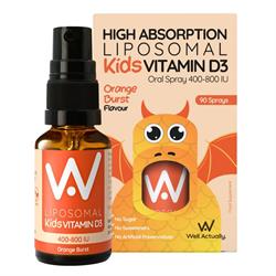 Well Actually - Lipo Child Vit D Spray Orange