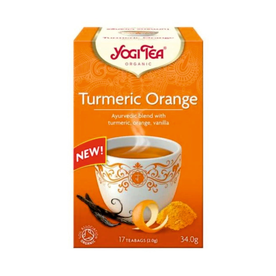 Yogi Tea Turmeric Orange Tea 17 Bags