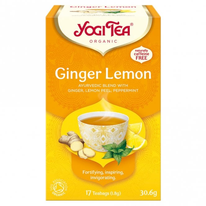 Yogi Tea Ginger Lemon 17 Bags