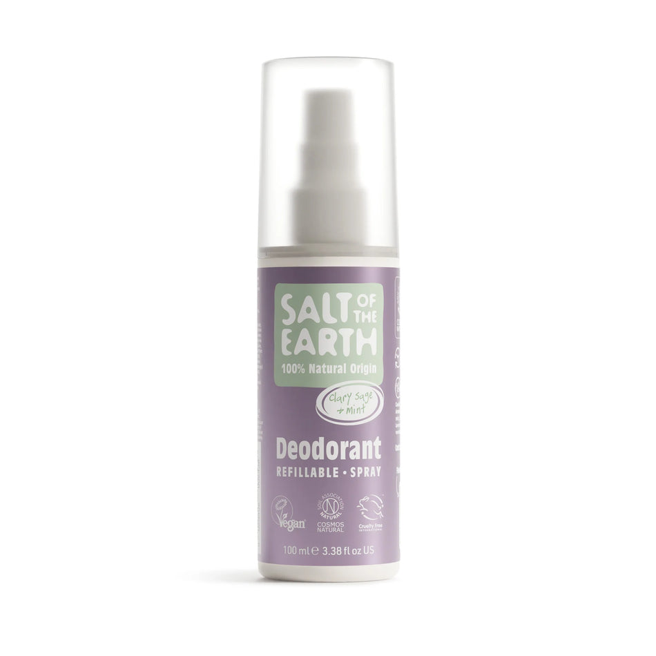 Salt of The Earth Clary Sage & Mint Spray 100ml