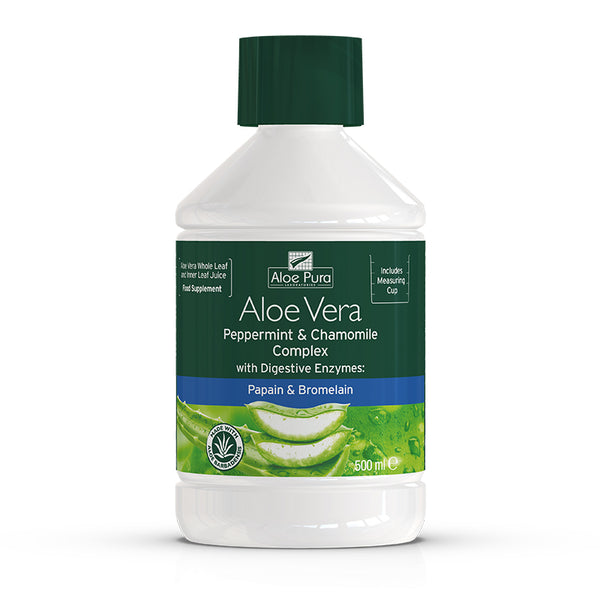 Aloe Pura Aloe Vera Juice with Peppermint & Chamomile 500ml