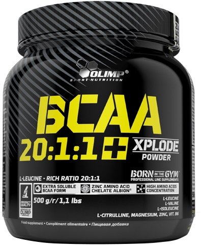 Olimp Nutrition - BCAA 20:1:1 Xplode, Cola - 500g